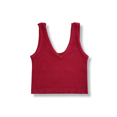 Luxe Everyday Crop Tank (10 Color Options)