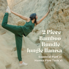 2 Piece Bamboo Bundle - Jungle Hamsa